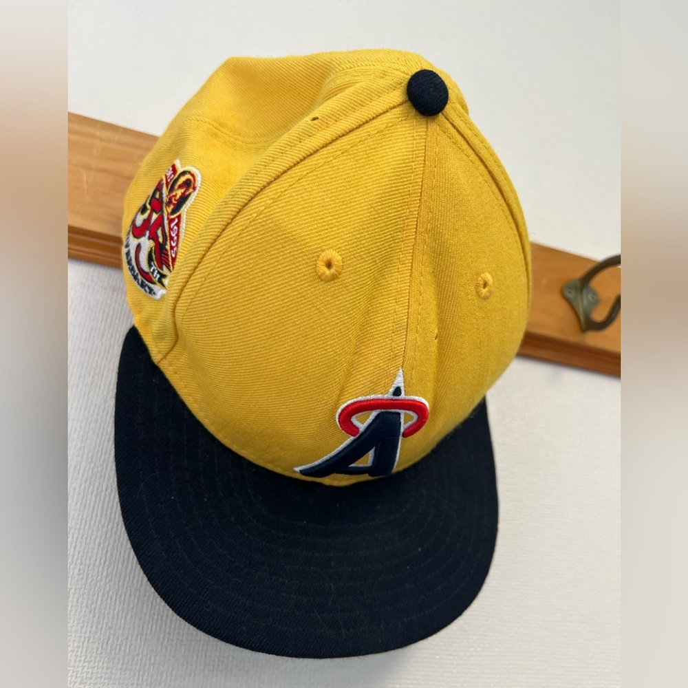 VTG 1995 California Angels 35th Anniversary Cooperstown New Era Wool Hat